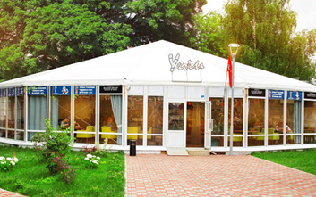 Multifaceted marquees