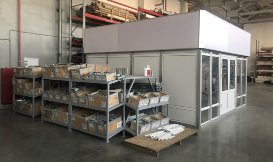 Production of awning structures